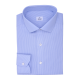 Chemise homme Pin-point Rayé Bleu