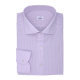 Chemise homme Popeline Carreaux Violet