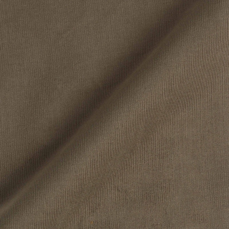 Velours Uni TAUPE