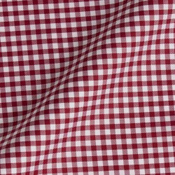 Twill Carreaux Rouge