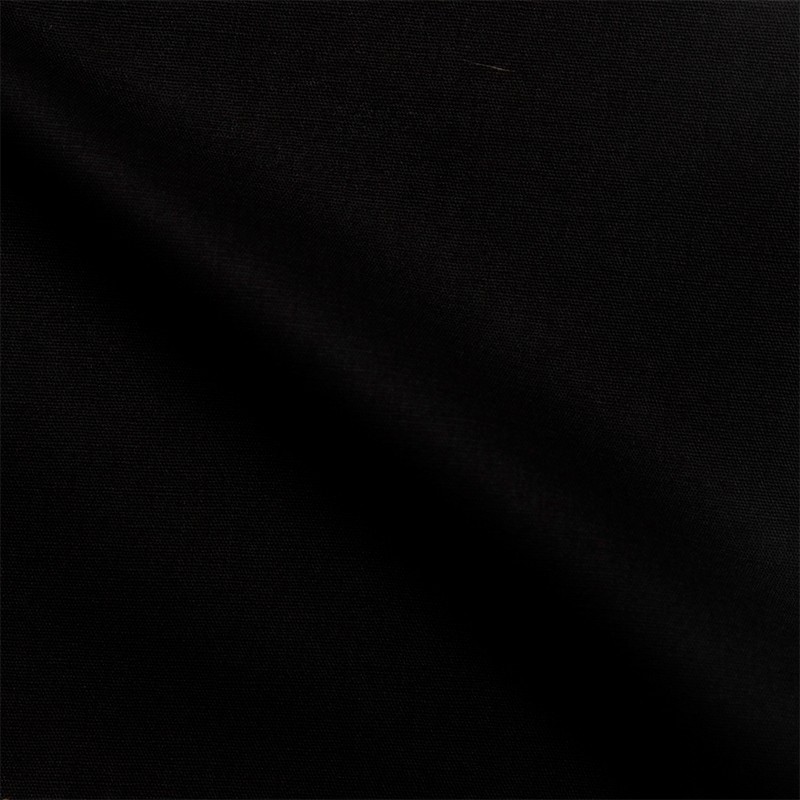 Popeline Stretch Uni Noir