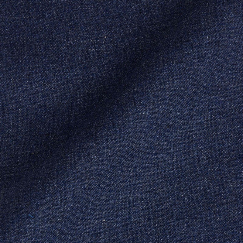 Flannelle Uni Bleu Marine