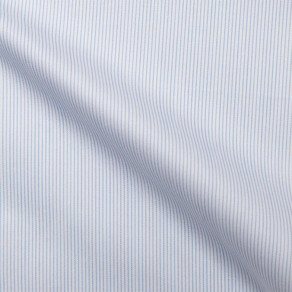 Twill Rayée Bleu Ciel2