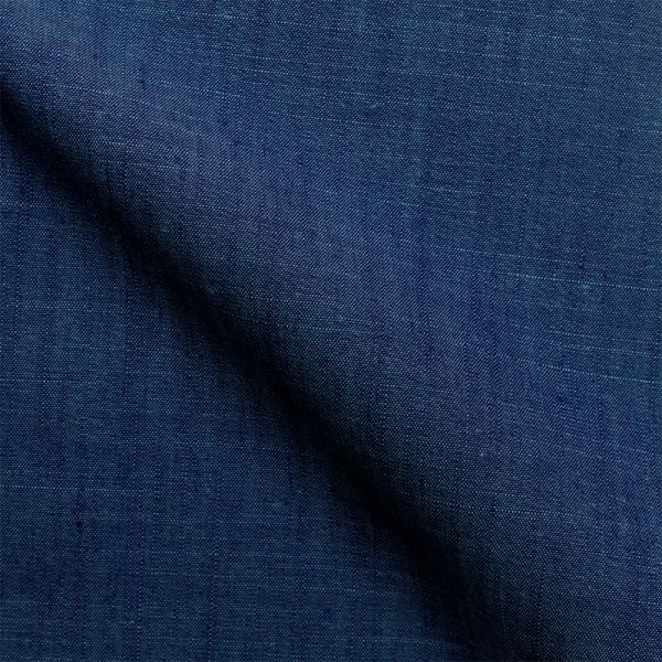 CHAMBRAY Uni DK Bleu2