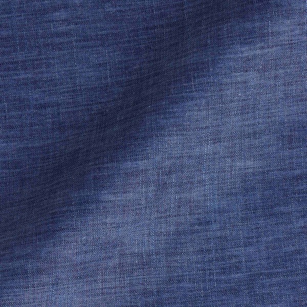 Lin Chambray Uni Bleu2