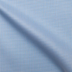 Twill GINGHAM Bleu Ciel