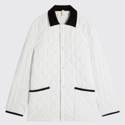 Manteau Matelassé Blanc