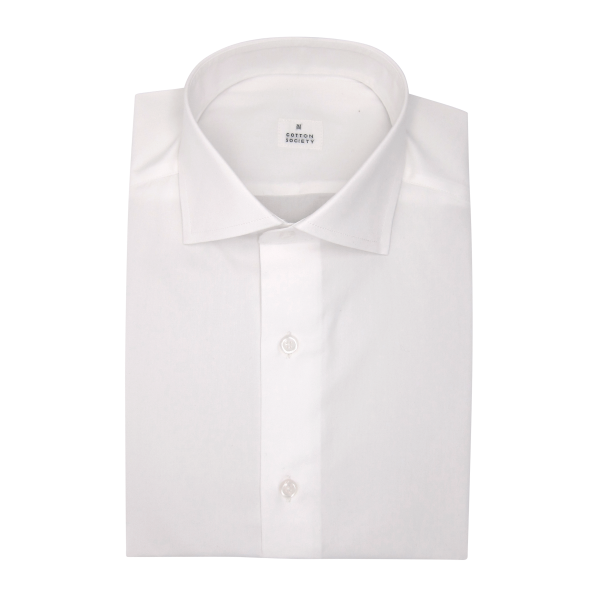 Chemise homme Pin-point Uni Blanc