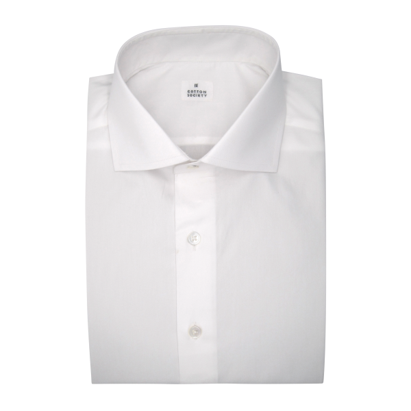 Chemise homme Pin-point Uni Blanc