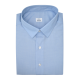 Chemise homme Popeline Uni Bleu