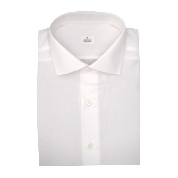 Chemise homme Popeline Uni Blanc