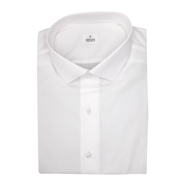 Chemise homme Pin-point Uni Blanc