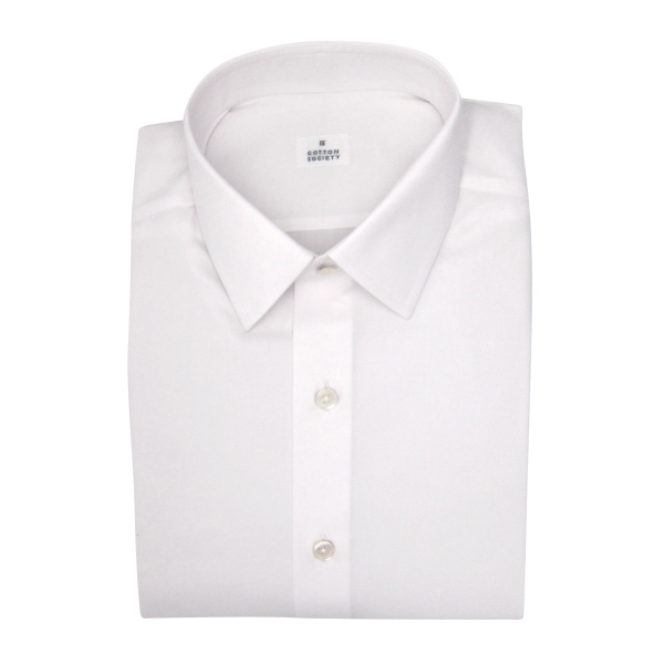 Chemise homme Twill Uni Blanc