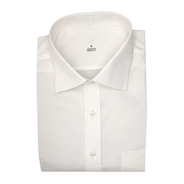 Chemise homme Oxford Uni Blanc