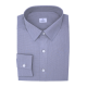 Chemise homme Popeline Uni Gris